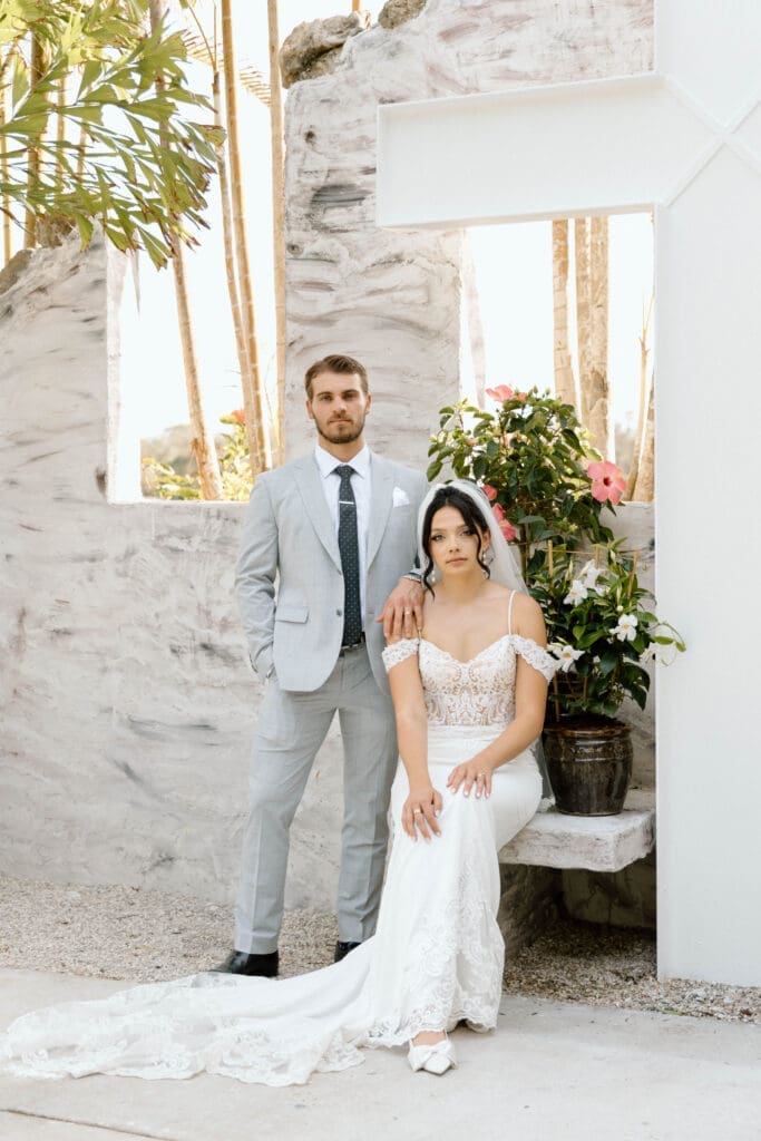Romantic Gulf Coast wedding in Venice Florida captured by SWFL wedding photographer