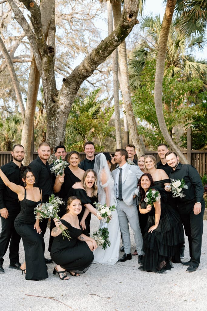 Intimate Florida backyard wedding in Venice near Sarasota and Tampa Bay